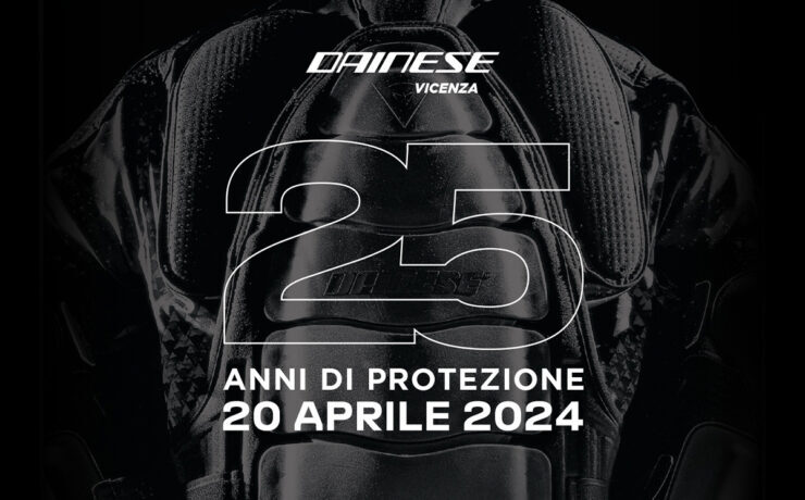 Dainese Vicenza, sabato 20 aprile 2024, per festeggiare 25 anni di protezione.