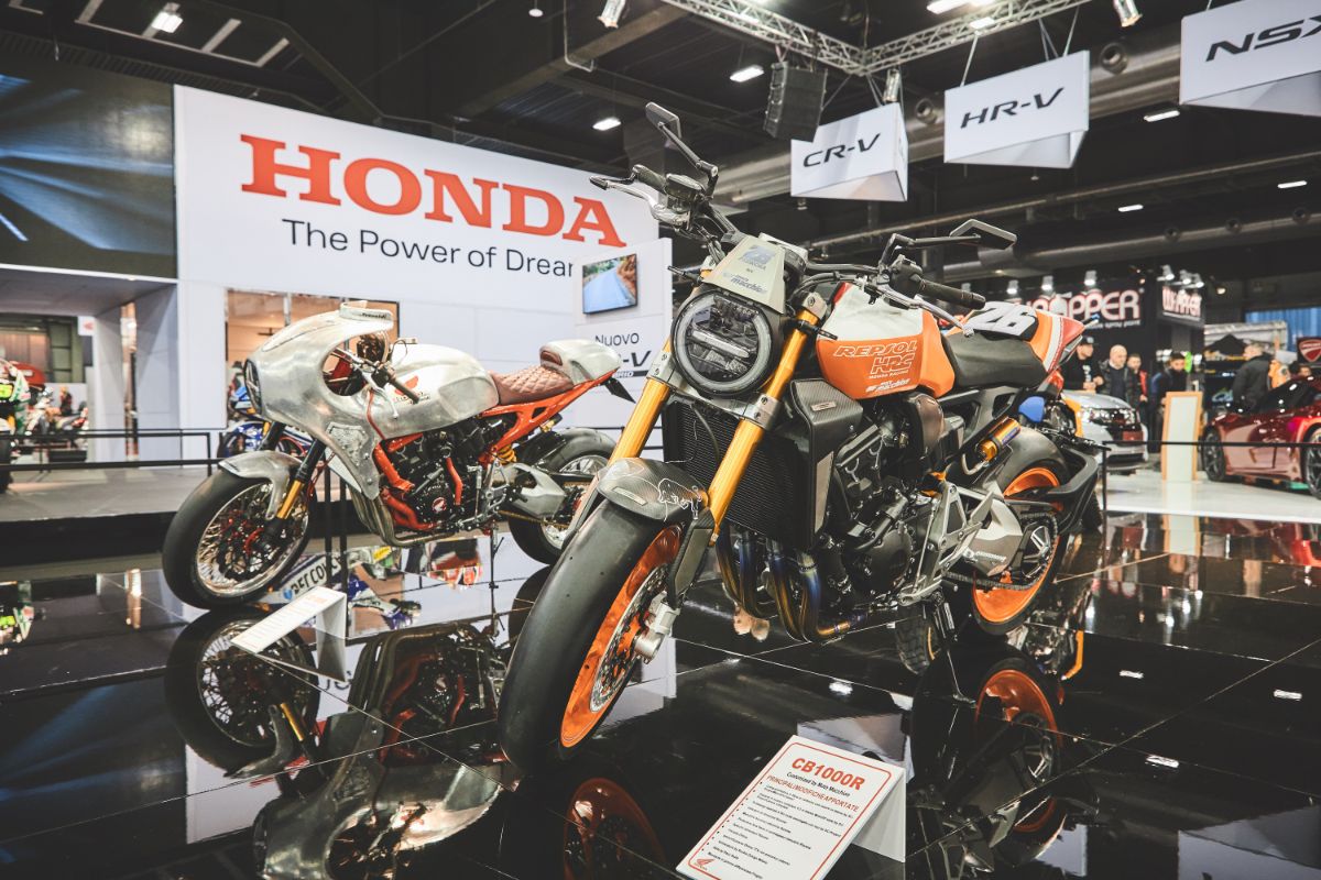 Honda a Motor Bike Expo