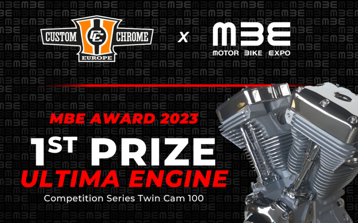 MBE Award 2023 Cusrom Chrome