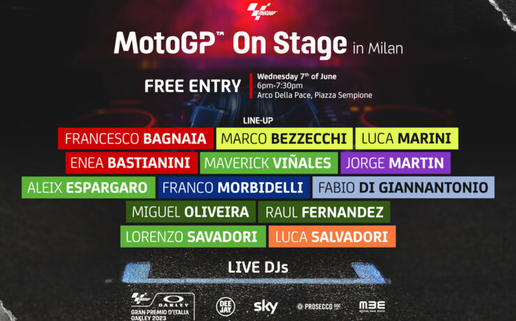 MotoGP™ On Stage in Milan
