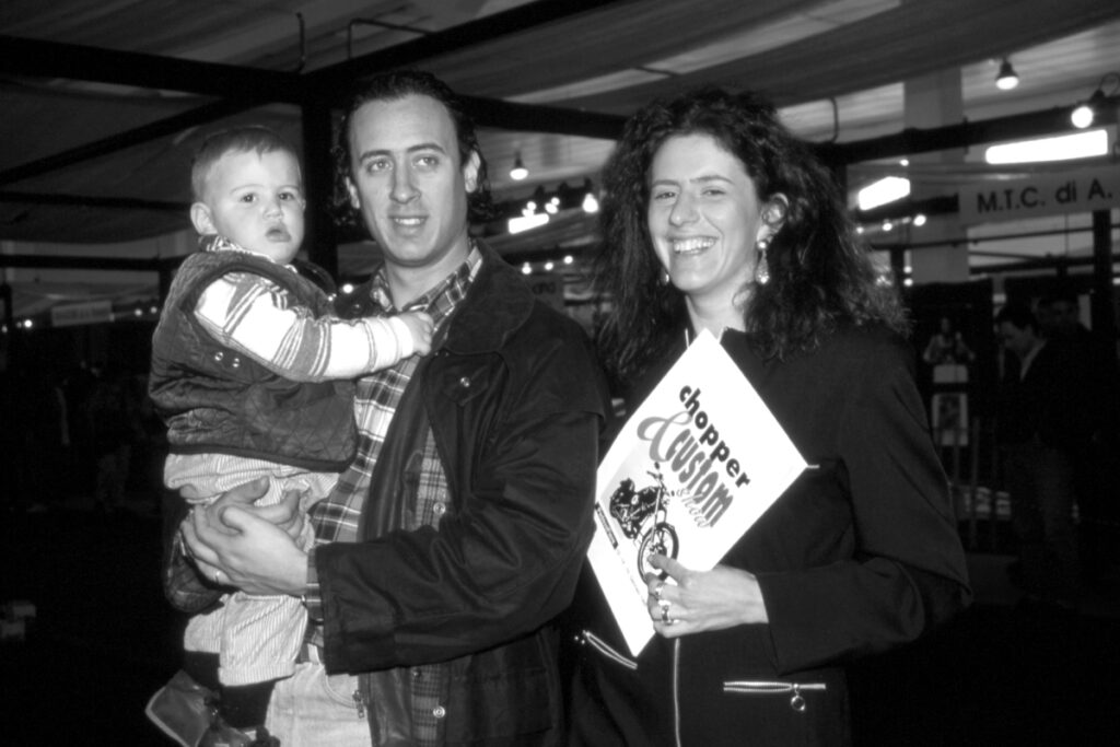 Francesco Agnoletto e Paola Somma con il figlio Federico