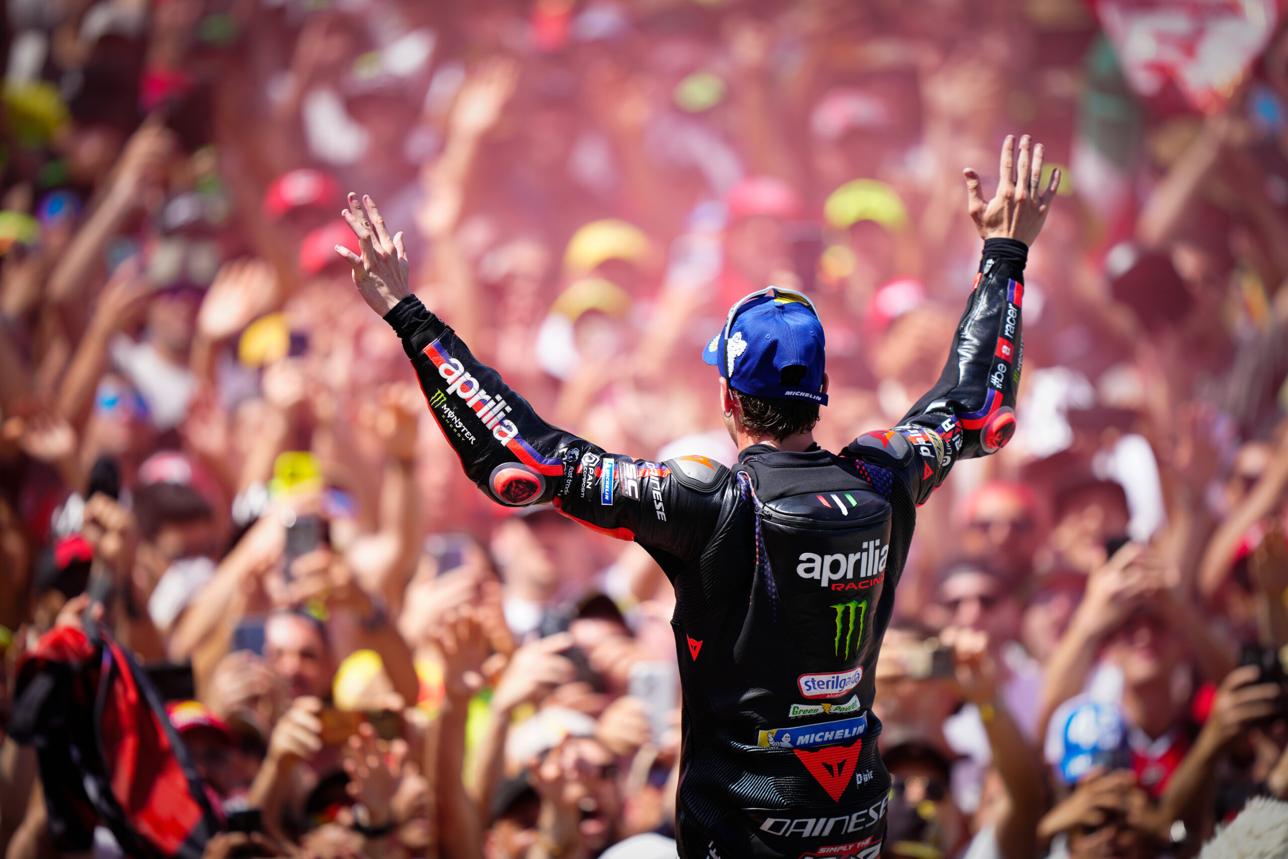 Marco Bezzecchi vince il GP d'Italia al Mugello 2026 con Aprilia